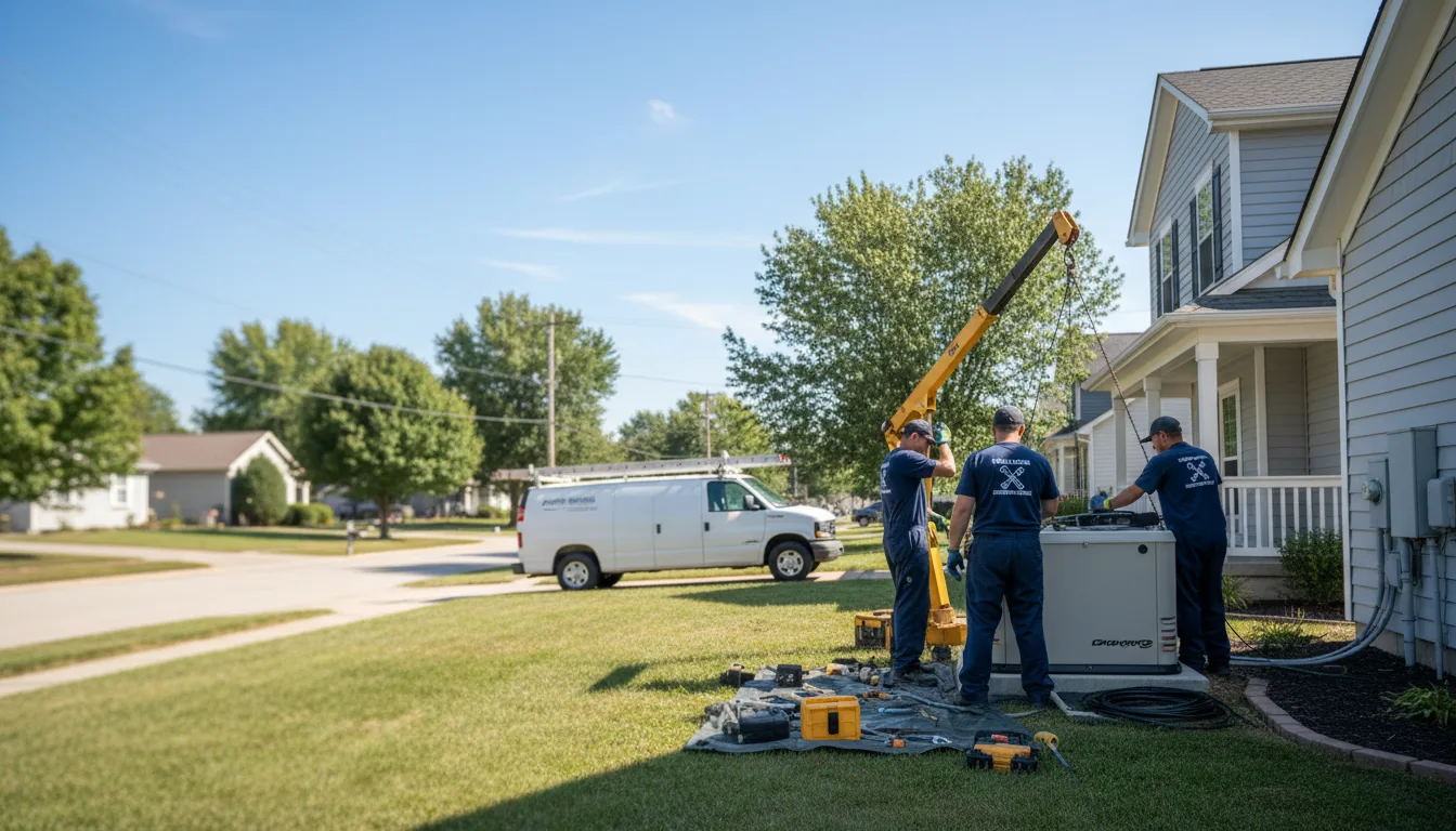 Generator Installation in New Roads, LA near me